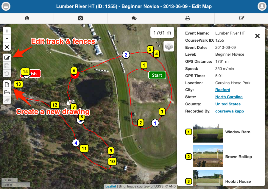 Course Map Edit