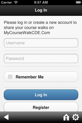 Register & Log In